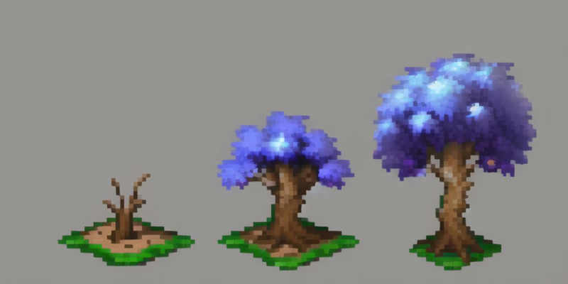 2D Pixel Toolkit (2D像素工具包) - Plant growth