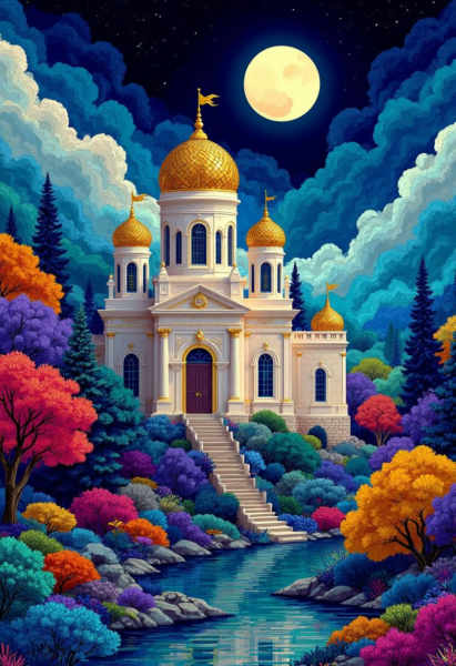 DK_Fantasy Color Rendering_Fairy Tale Scene Generation - v1.0