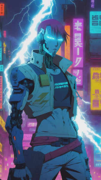 Cyberpunk Anime Style - SDXL v2.0 light version