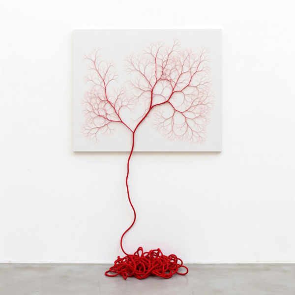 装置艺术-麻绳菌毯(Installation Art-Hemp Rope Mushroom Blanket)-HXZ - v1.0