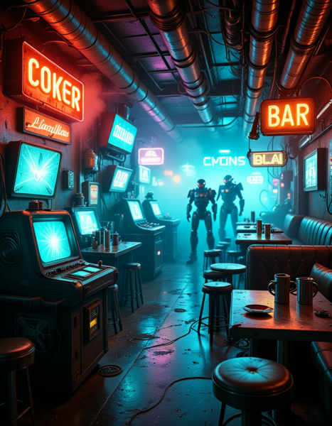 sci-fi bar interior - v1.0