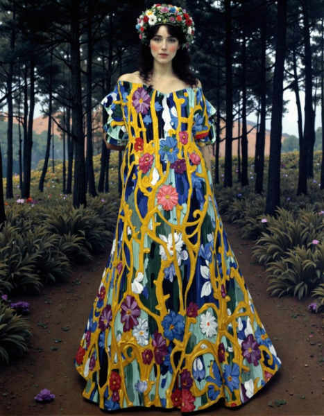 Gustav Klimt - Painting Style - KlimtFlux_v1