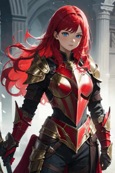 Collection of OCs - Lily, the Dragon Knight