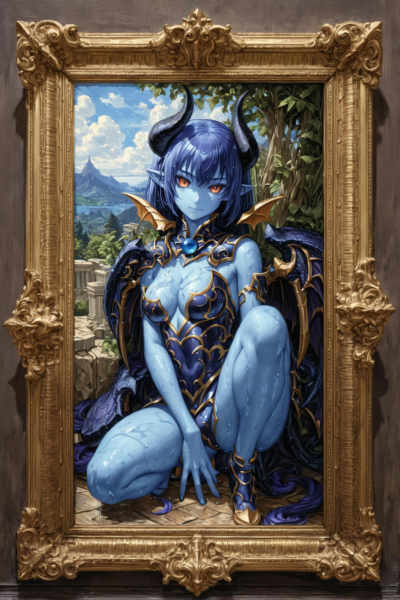 SDXL Lora Astaroth (Shinrabansho) - v1.0