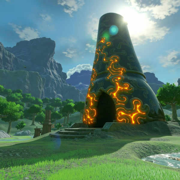 Zelda Breath of the Wild landscape style - v1.0