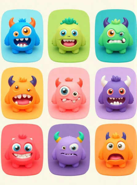 DL_Cute Monster Design_Diverse Monster Generation - v1.0