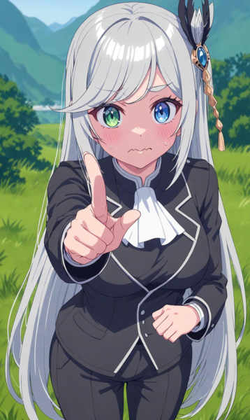 (SD 1.5, Animagine and Pony Xl) Livia de Udis | Henjin no Salad Bowl LoRa - Animagine v1.0