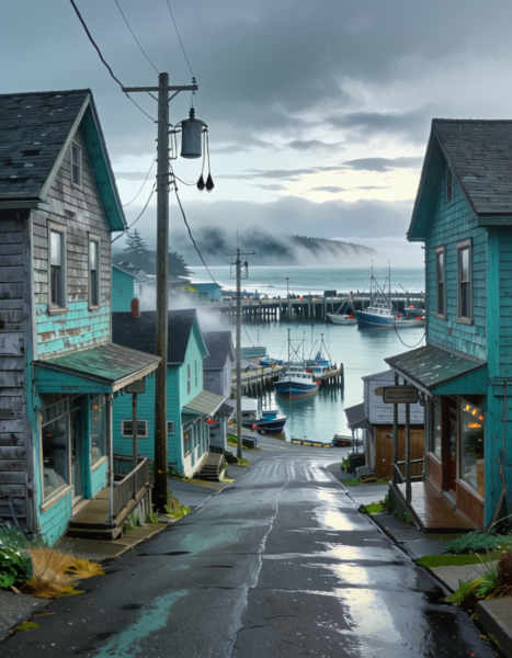Pacific Northwest Coastal Town - v1.0