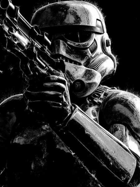 StarWars characters - stormtrooper-flux