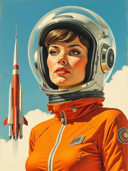 lamArtRF Retro Futurism Poster| Lâm Panda - v1.0