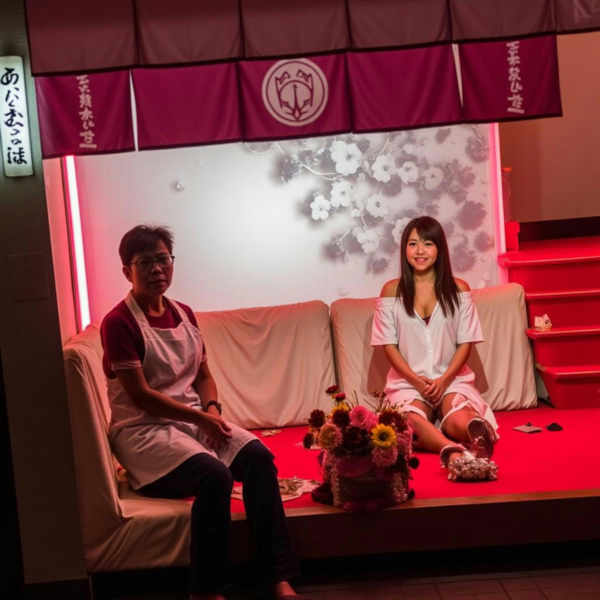 Japan red light district ( ) - Flux | beta v0.25