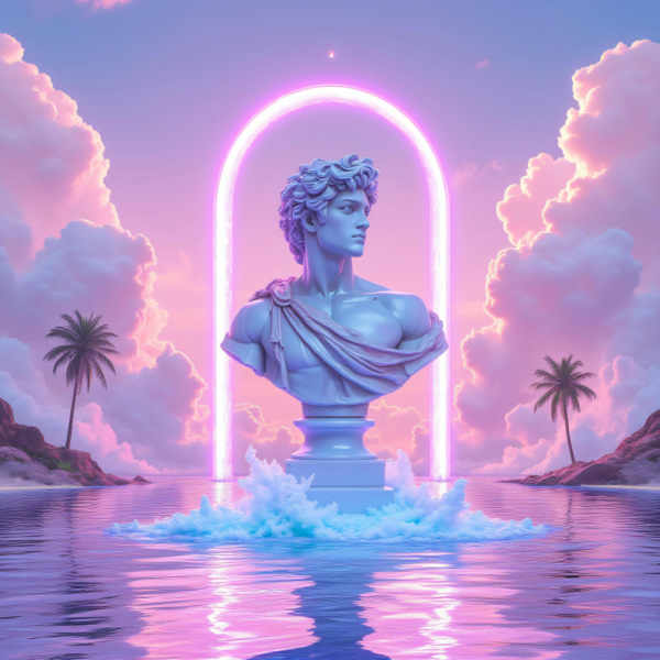 Vaporwave (SDXL, Pony, Flux) - Flux