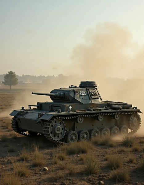 German Pz.Kpfw.III Ausf.E/ III号戦車E型 - v1.0