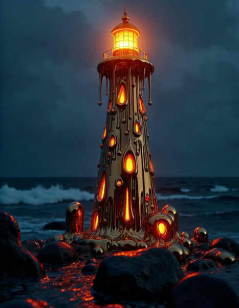 SDXL and FLUX World Morph Liquid Metal-CFH - Version 2