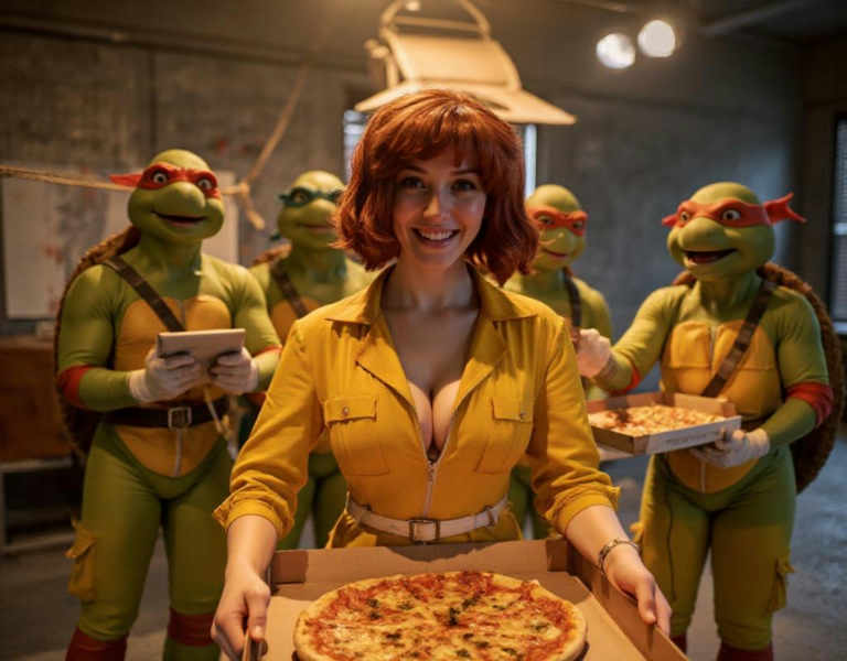 April O'Neil - Teenage Mutant Ninja Turtles - Realistic Flux1.D & SDXL - v1.0 Flux1.D