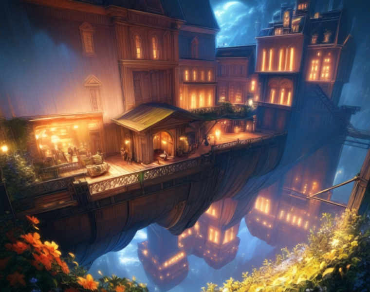 Bioshock Infinite Background (Landscape) (SDXL) (AD) - v1.0