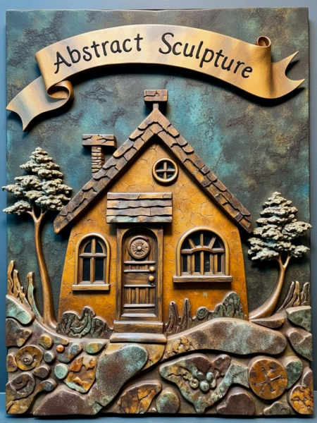 Abstract Sculpture - CE - V01 - Flux.1 D