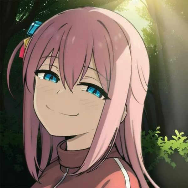 smug face meme - SD 1.5