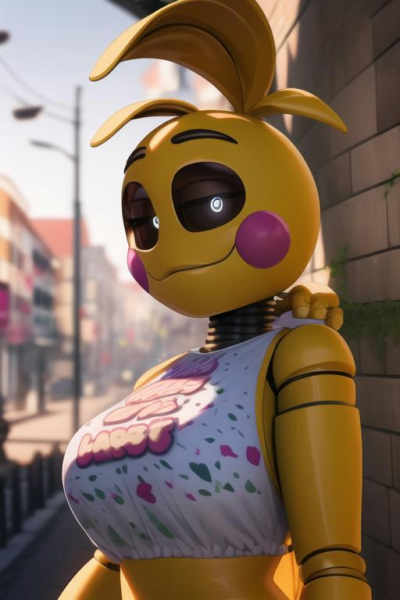 Toy Chica FNAF / Five Nights at Freddy's illust + 1.5 - C