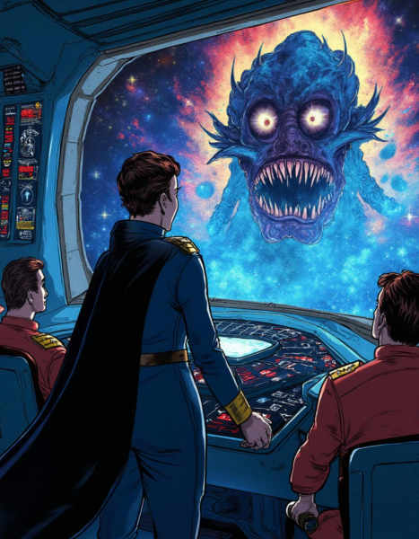 Captain Condor - Retro 50s Comic Style (Flux) - V1