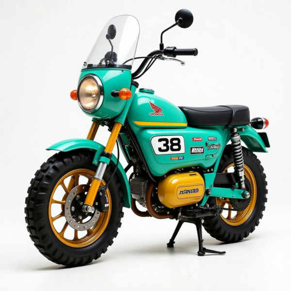 D_Miniature Motorcycle Modeling_Diverse Shape Generation - v1.0