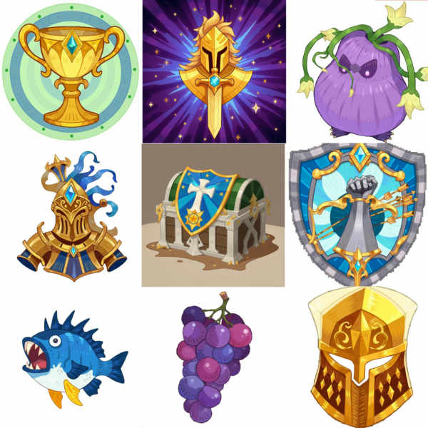 HEZI_F.1 Cartoon Fantasy Style Icon Props - v1.0