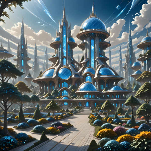 Futuristic palace (XL/Illustrious) - SDXL