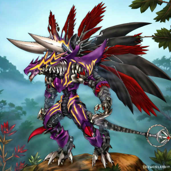 Alphamon/Dorugoramon/Dexdorugoramon (Digimon) - Dexdorugoramon SDXL V1