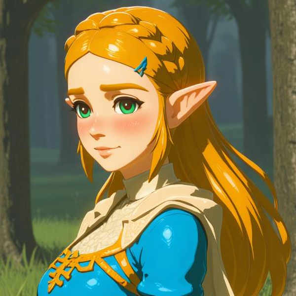 Zelda Botw Style Lora - Flux v1