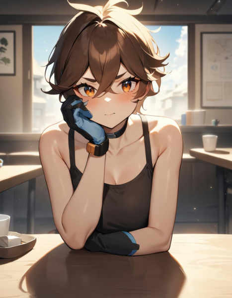 Sitting Across From - Concept - Animagine 3.1 XL