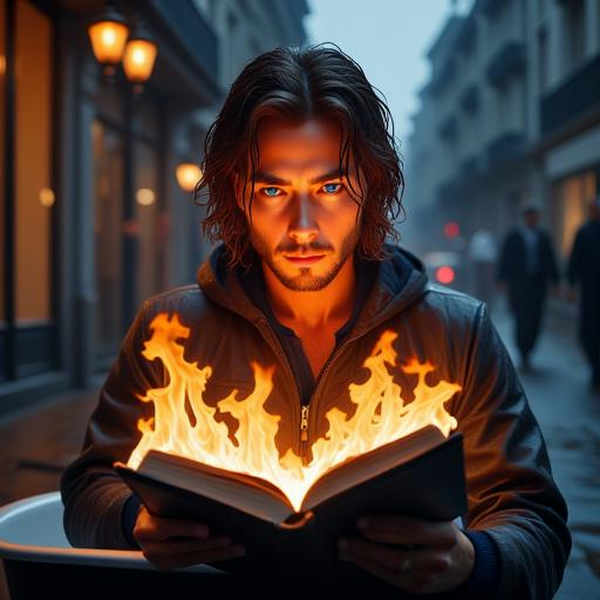 Flaming - on fire - v1.3-flux