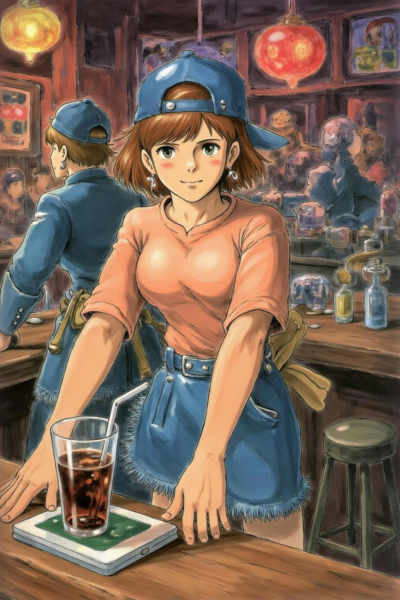 Miyazaki Hayao Nausicaä Manga Color Illustration Style - v1.0