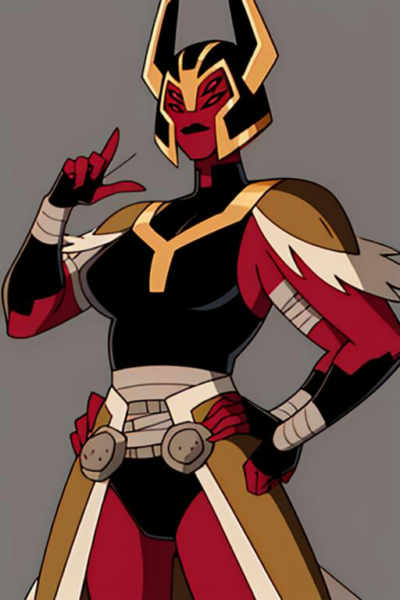 Looma Red Wind -- Ben 10 Omniverse illust + pony +1.5 - v1.5