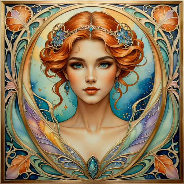 Neo-Art Nouveau - V01b - XL