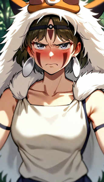 San (Princess Mononoke) - Animagine XL V3.1