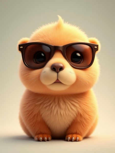 Plush Cute Animated Animals Flux1.d Lora - v1.0