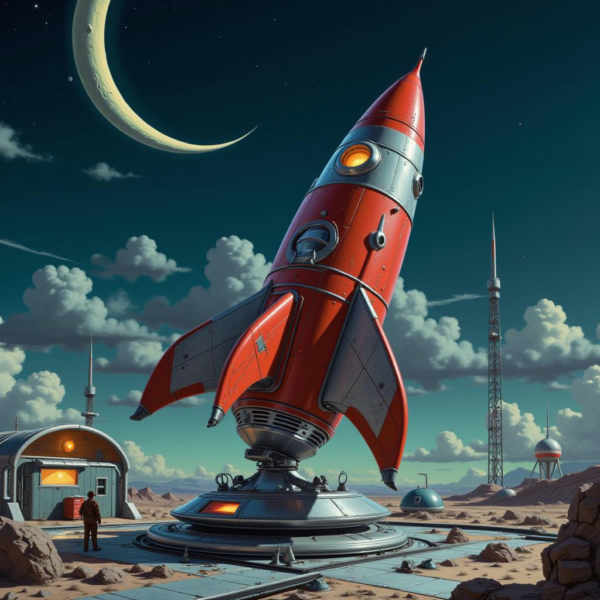 Urabewe Retro Sci-Fi - FLUX - V1