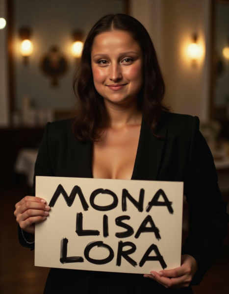 Realistic Mona Lisa Lora - Flux - Realistic Mona Lisa v1.0