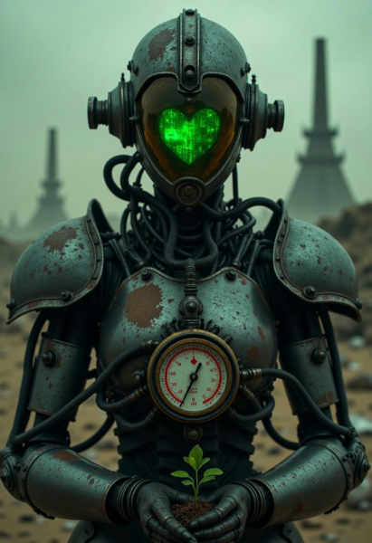 steam robots/cyborg portait - steam v01 FL