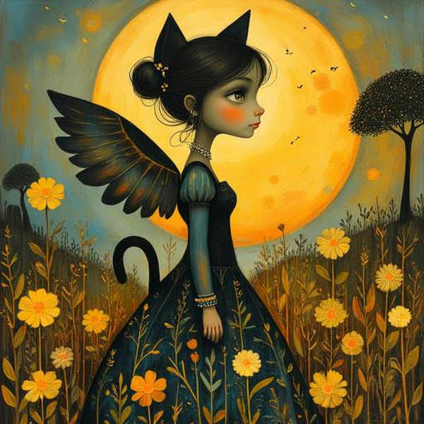 Rosina Wachtmeister inspired style lora - Flux V1.0