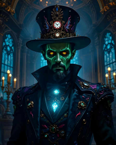 Steampunk Elegancy: Amzi Wilfred Darknoll - Amzi Wilfred Darknoll