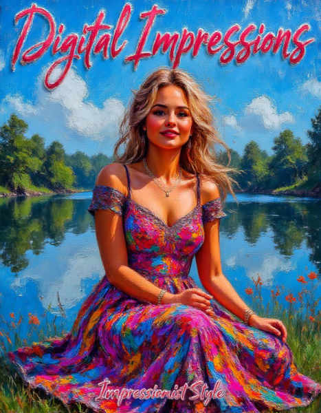 Digital Impressions: Impressionist Style LoRA - v2.0