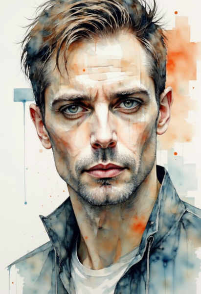 Watercolor painting - Paul Lovering