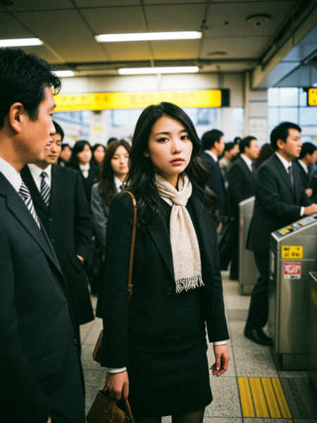 Train Station - Ticket Gate - SDXL