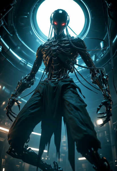 NAI / Flux1. D - The Edgy Mech - Flux.1 D - v2.0