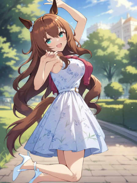 Maruzensky (umamusume)_XL & PONY & ILL - Animagine_v1.0