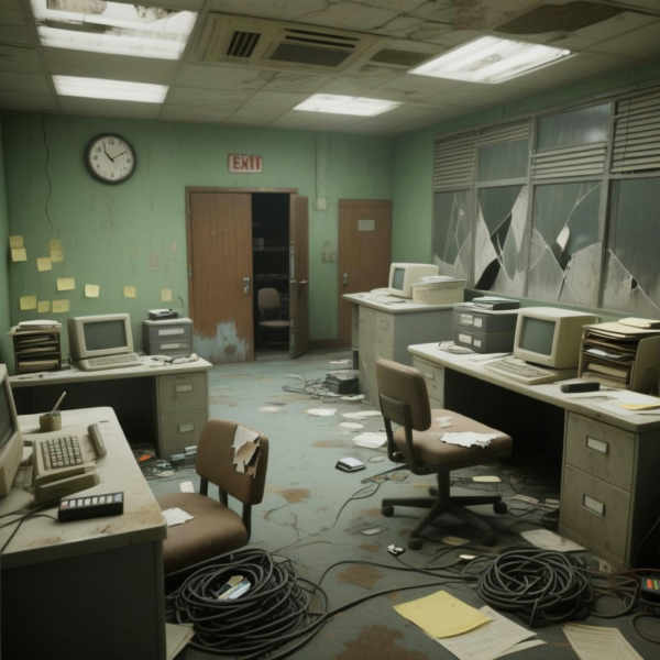 Abandoned Office SED3 - SDXL - V1