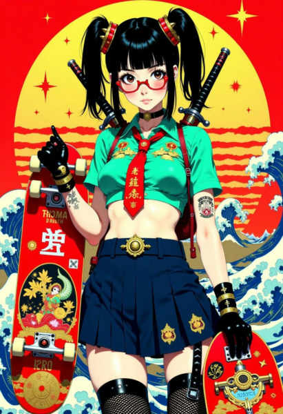 Niji Over Frazetta. - Last