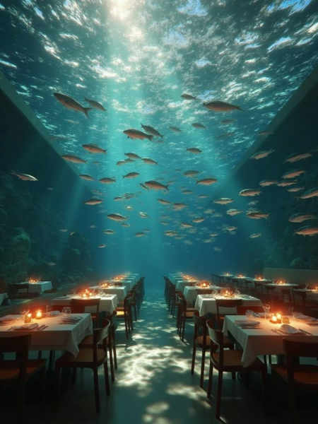 E_Underwater Scene Creation_Restaurant Atmosphere Generation - v1.0