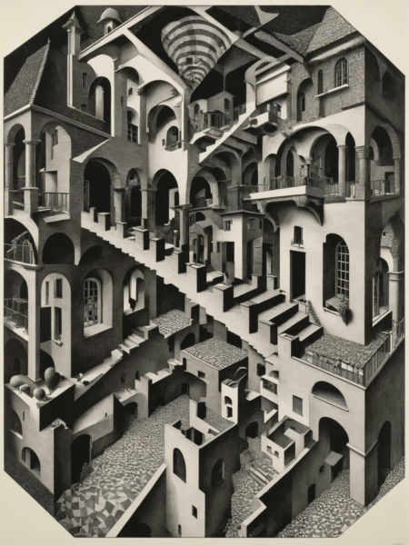 Escher Blend - SDXL v1.0